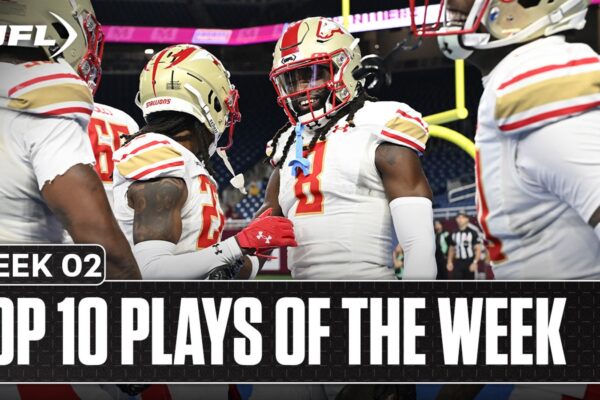 Matt Corral’s TD, Corn Elder’s forced fumble headline UFL Week 2’s top plays
