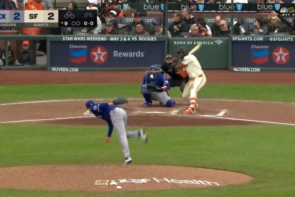 Giants win wild walk-off vs. Rangers on Heliot Ramos’ Little League homer