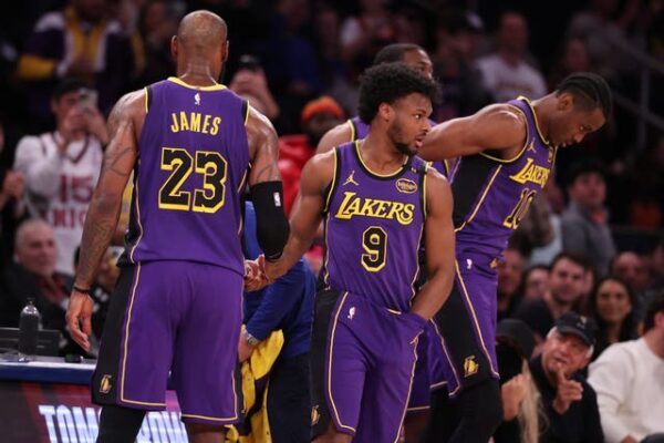 For Bronny James, playing with LeBron was ‘a blessing’ — and he wants to run it back